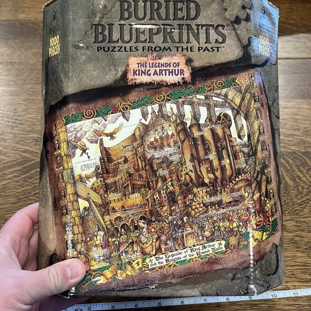 BURIED BLUEPRINTS: The‎ Legends Of King Arthur Bepuzzled